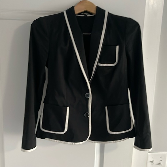 Express black blazer white trim - Picture 1 of 10